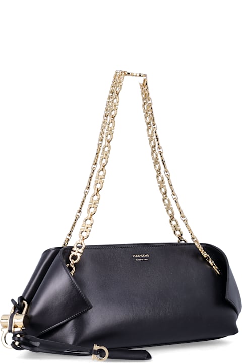 Homeware Ferragamo Ferragamo Folded Calfskin Shoulder Bag