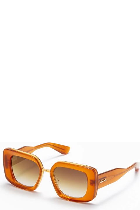 Virgo - Orange / Gold Sunglasses