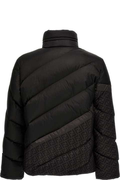 Fendi Coats & Jackets for Men Fendi 'fendi Diagonal' Down Jacket