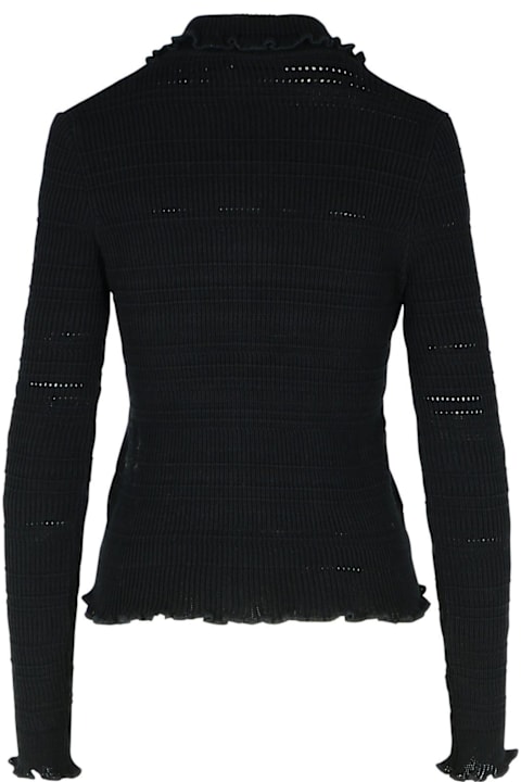 Lanvin Sweaters for Women Lanvin Ribbed Buttoned Cardigan