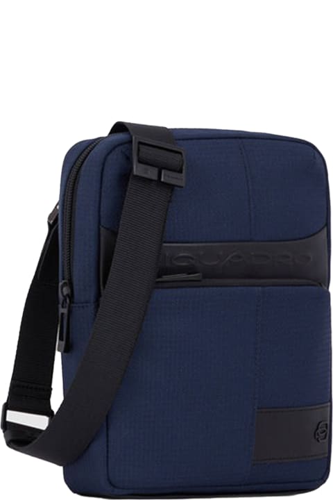 Piquadro Wallets for Men Piquadro Ipad Holder Bag Blue
