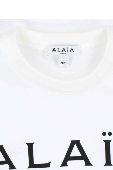 Alaia Topwear for Women Alaia Logo T-shirt