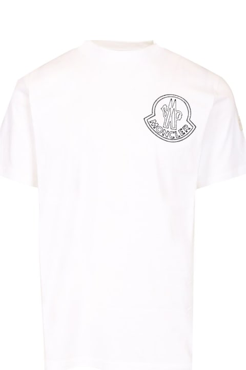 Moncler for Men Moncler Ss T-shirt With Logo