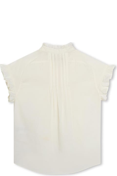 Zadig & Voltaire Shirts for Girls Zadig & Voltaire Camicia Bianca