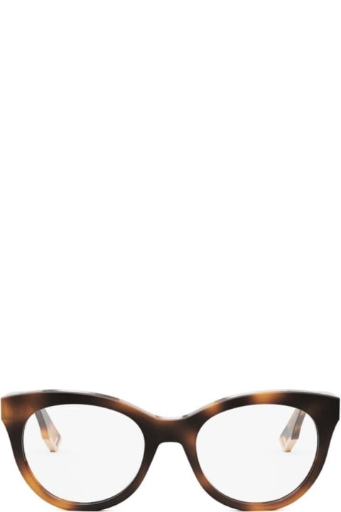 Accessories for Men Fendi Eyewear Cat-eye Frame Glasses