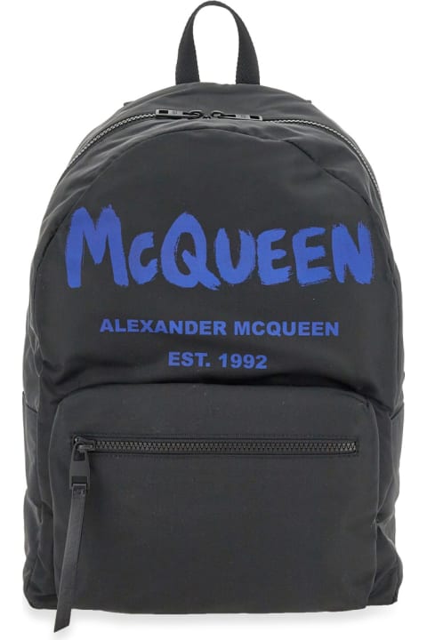 Backpacks for Men Alexander McQueen Metropolitan Backpack