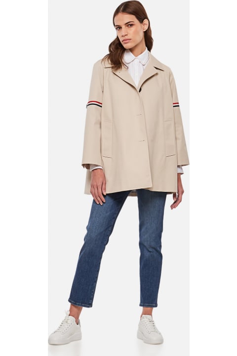 Thom Browne Coats & Jackets for Women Thom Browne Coats Beige