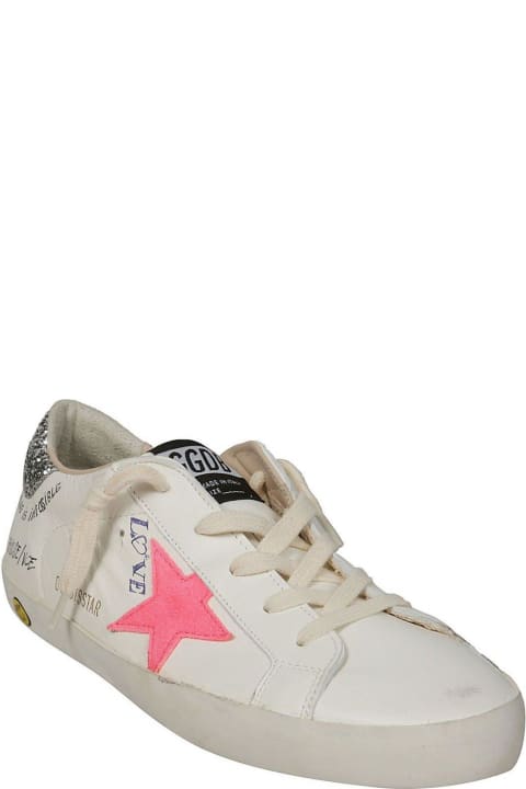 Shoes for Boys Golden Goose Super-star Lace-up Sneakers