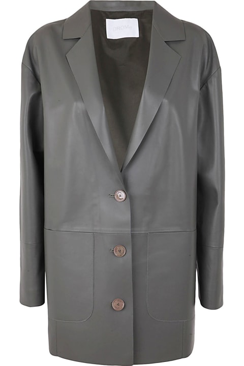 ウィメンズ DROMeのコート＆ジャケット DROMe Boxy Leather Blazer