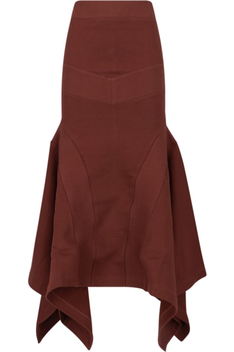 Skirts for Women The Attico Asymmetrical Midi Skirt