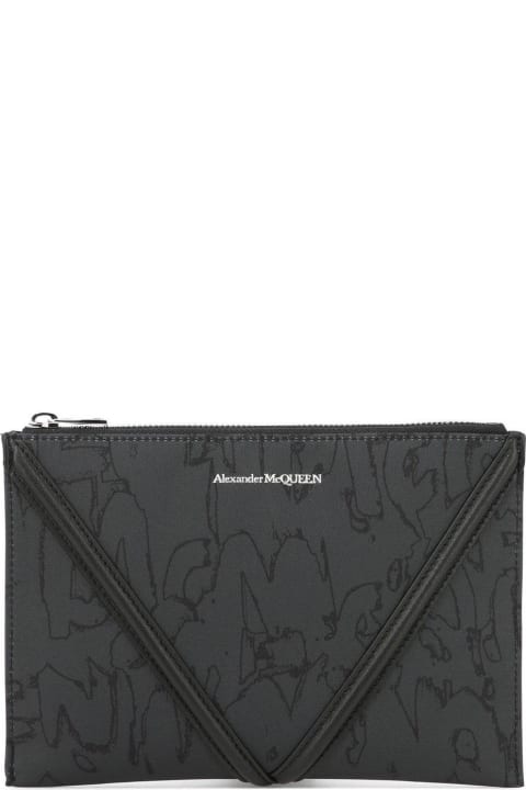 Alexander McQueen Bags for Women Alexander McQueen Harness Logo Detailed Pouch