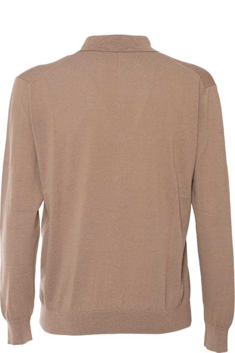 Settefili Cashmere for Women Settefili Cashmere Shirt Collar Cardigan High Gauge Ice Cotton