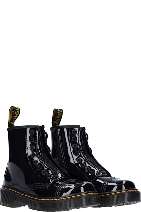 Dr. Martens for Kids Dr. Martens Sinclair Bex J Black Patent Lamper