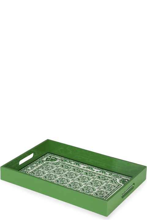  Dolce & Gabbanaأدوات المائدة Dolce & Gabbana Rectangular Tray