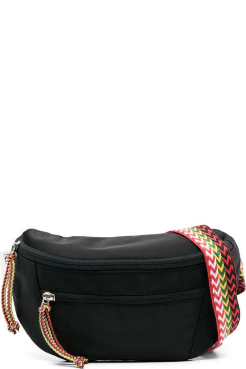 Belt Bags for Men Lanvin Black Small Curb Belt Bag