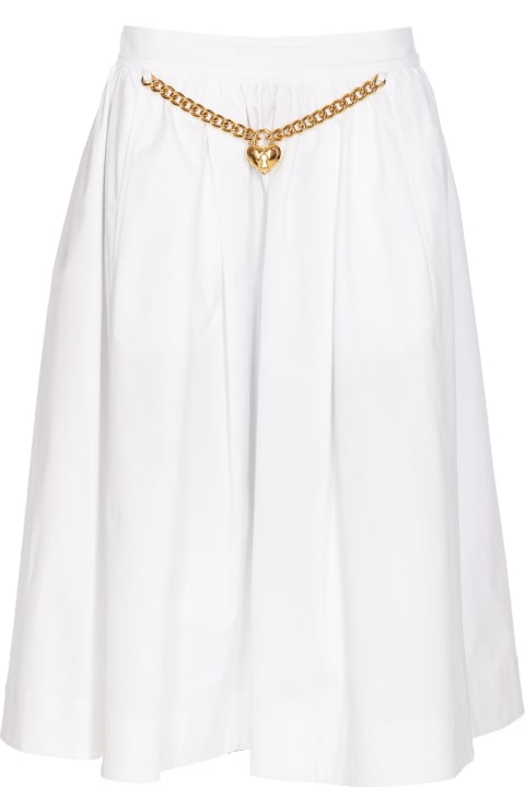 Fashion for Women Moschino Heart Lock Skirt