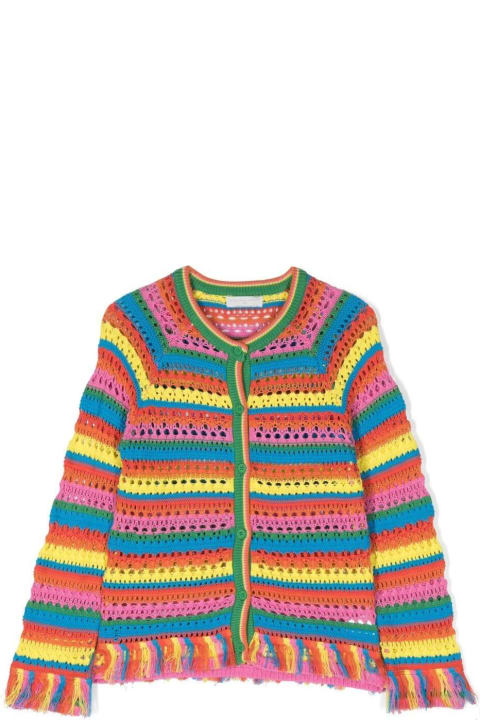 ウィメンズ新着アイテム Stella McCartney Kids Multicolor Knit Cardigan Stella Mccartney Kids Girl