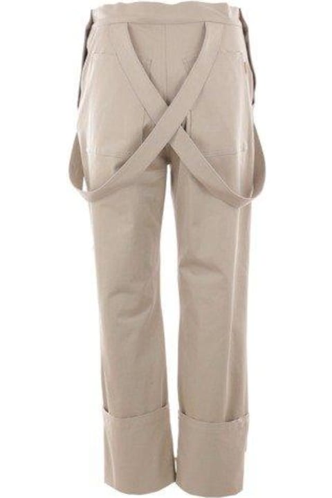 Pants & Shorts for Women Max Mara Buckle Detailed Straight Leg Trousers