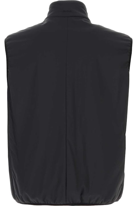 Homeware Herno Black Nylon Sleeveless Jacket