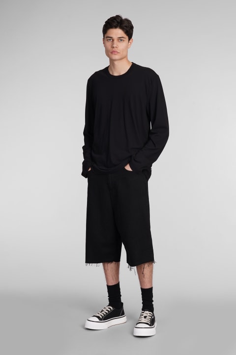 Haikure Pants for Men Haikure Vulcano Shorts In Black Cotton