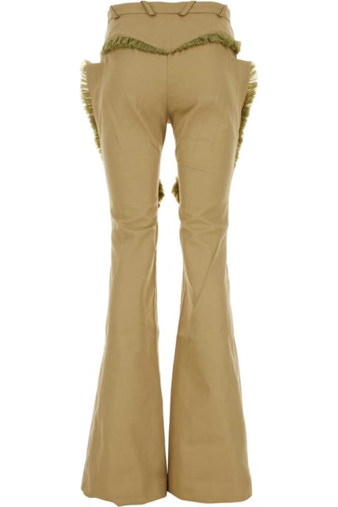 Kiko Kostadinov Pants & Shorts for Women Kiko Kostadinov Beige Cotton Pant