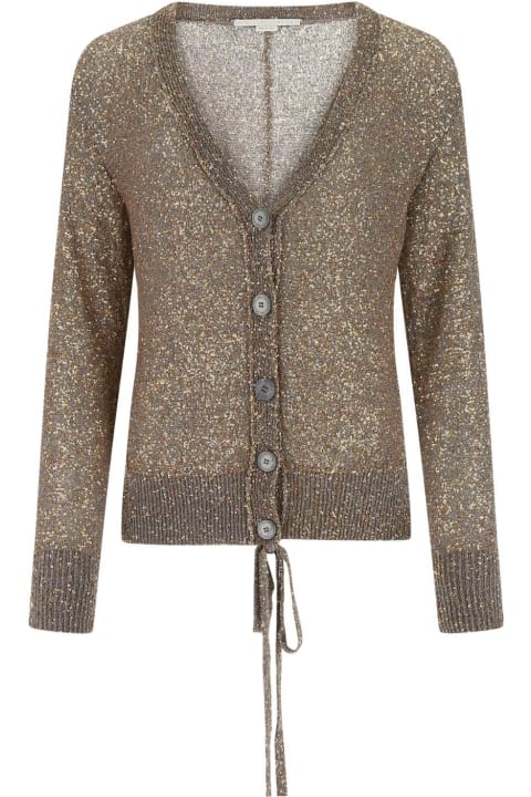 Sweaters for Women Stella McCartney Embellished Nylon Blend Cardigan