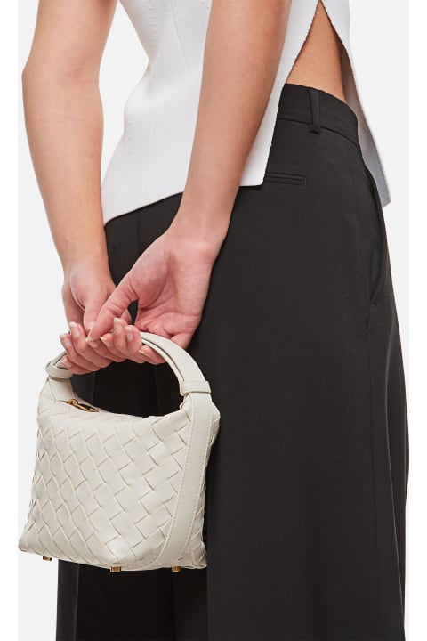 Bottega Veneta Bags for Women Bottega Veneta Candy Wallace Leather Handbag