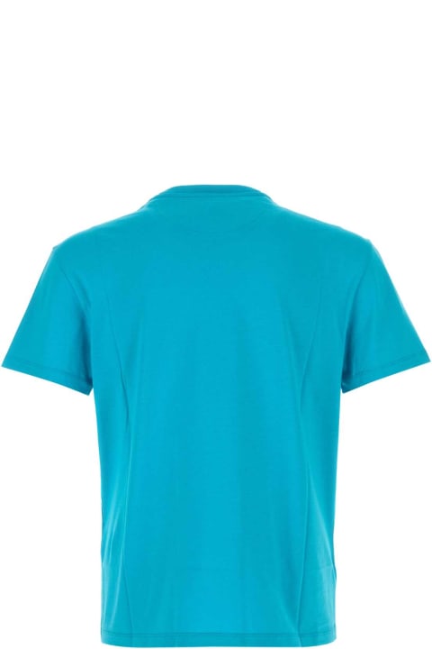 Fashion for Men Valentino Garavani Turquoise Cotton T-shirt