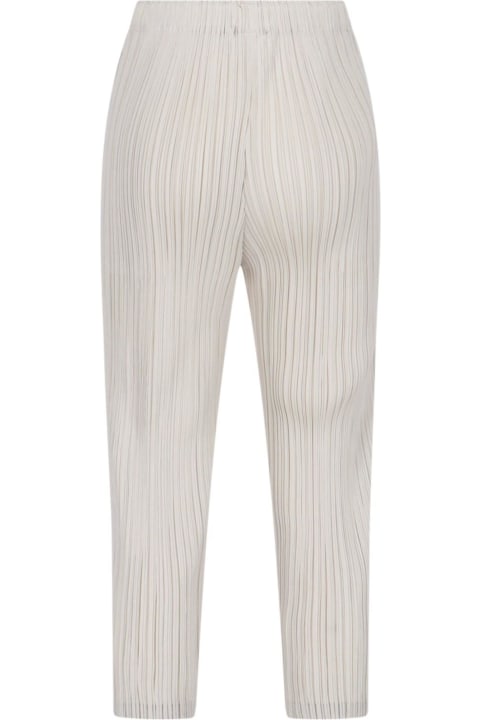 Pleats Please Issey Miyake Pants & Shorts for Women Pleats Please Issey Miyake 'february' Pants