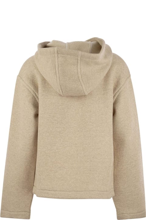 Homeware Max Mara Gary Logo Embroidered Hoodie