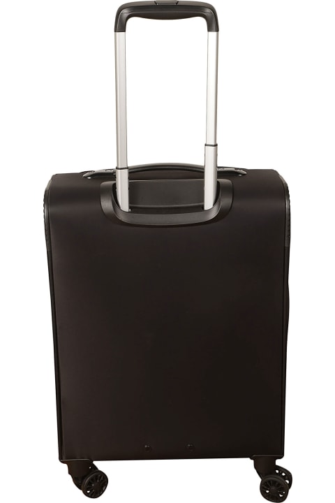 Love Moschino Luggage for Women Love Moschino Heart Patched Two-way Zipped Trolley Luggage