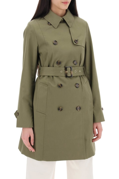 Barbour for Kids Barbour Double-breasted Trench Coat For