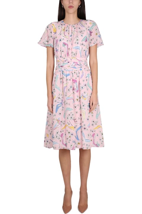 Boutique Moschino Dresses for Women Boutique Moschino "heels And Flowers" Dress