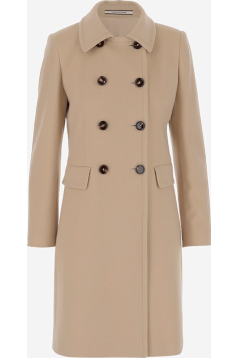 Tagliatore Clothing for Women Tagliatore Wool And Cashmere Coat