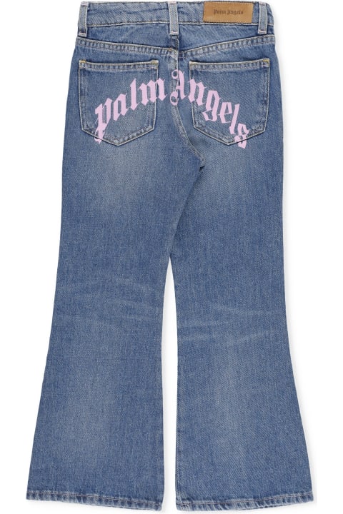 Palm Angels for Kids Palm Angels Jeans With Print