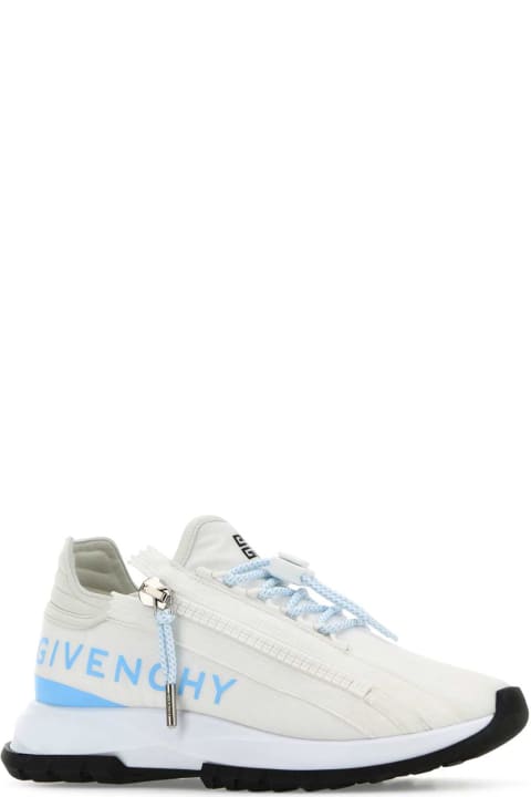 Sneakers for Women Givenchy White Fabric And Leather Spectre Sneakers