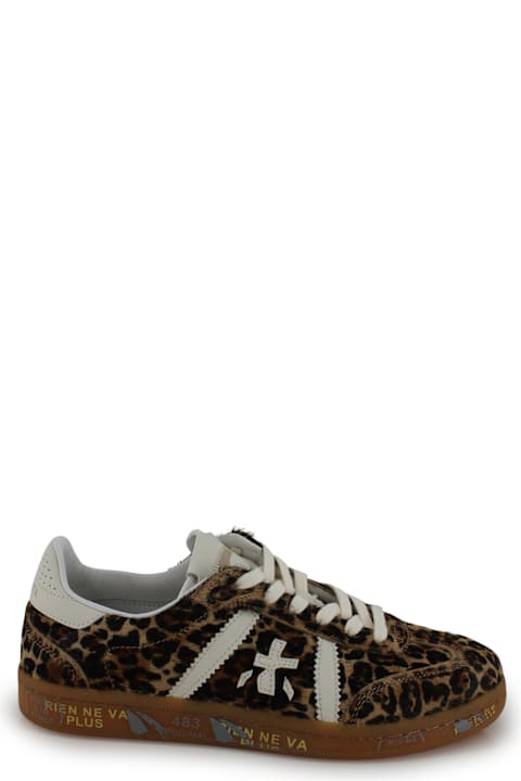 Homeware Premiata Leopard Print Sneakers