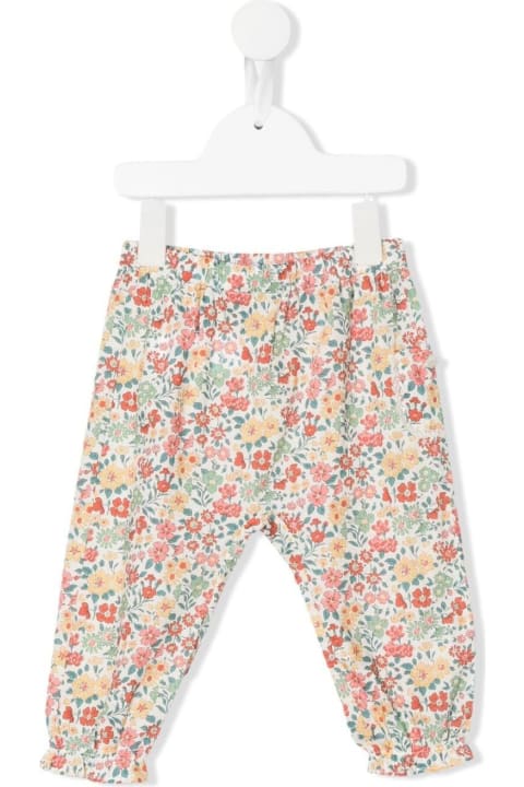Tartine Et Chocolat Kids Baby Girl's Multicolor Floral Cotton Trousers