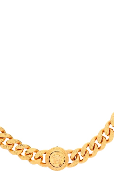 メンズ ジュエリー Versace Medusa Chain Necklace
