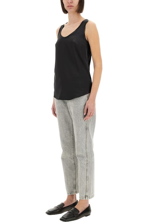 Brunello Cucinelli Silk Tank Top