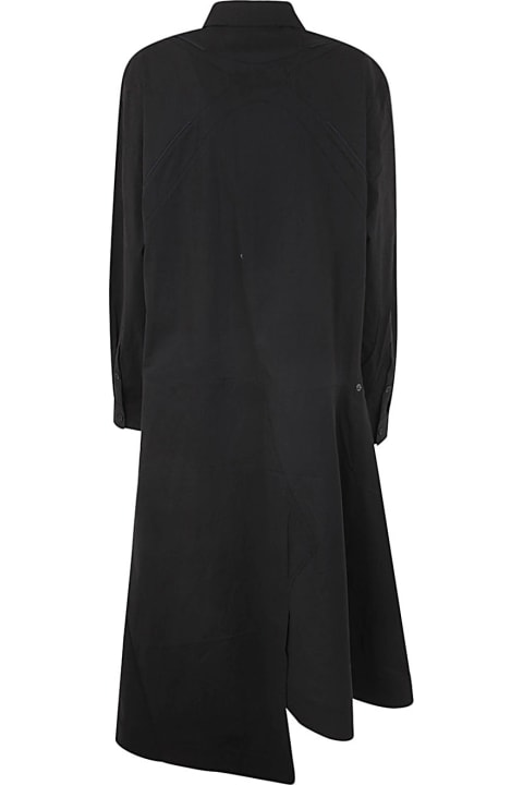 Y-3 for Women Y-3 Long Sleeves Polo Neck Midi Dress