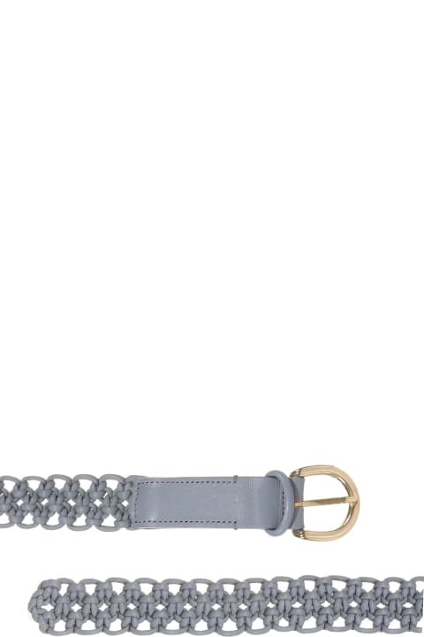 Officine Creative Belts for Women Officine Creative Braided Leather Belt