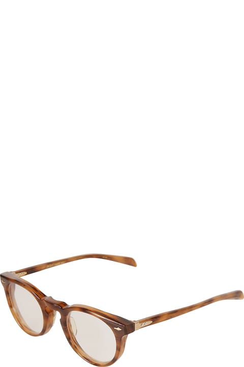 Jacques Marie Mage Eyewear for Men Jacques Marie Mage Clubmaster Logo Frame