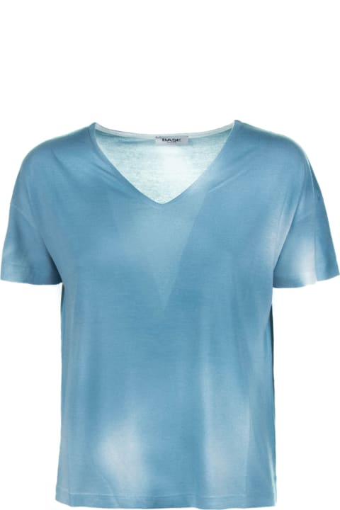 Base Topwear for Women Base Sky T-shirt With V-neck