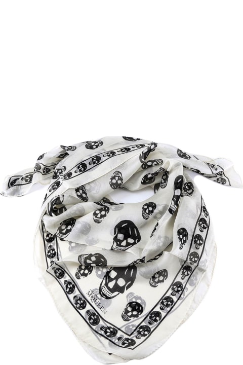 Scarves & Wraps for Women Alexander McQueen Skull Printed Scarf