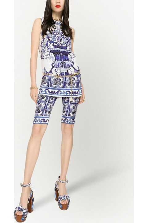 أدوات منزلية Dolce & Gabbana Top Girocollo Smanicato