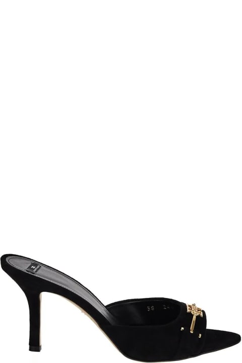 Elisabetta Franchi Sandals for Women Elisabetta Franchi Logo Mule