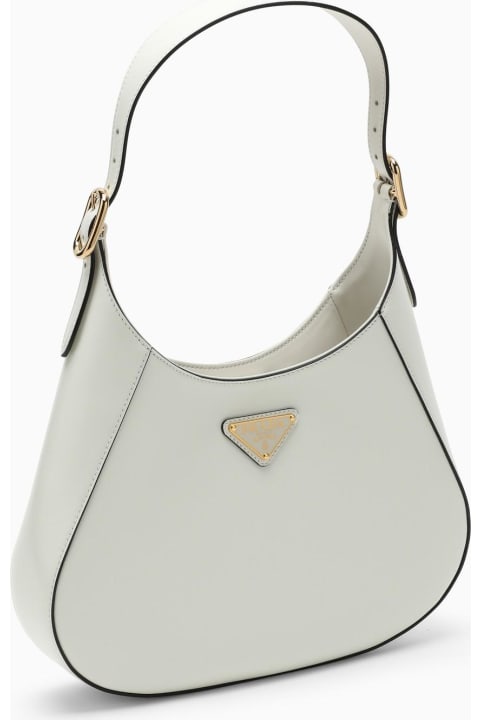 Sale for Women Prada Cleo White Leather Shoulder Bag