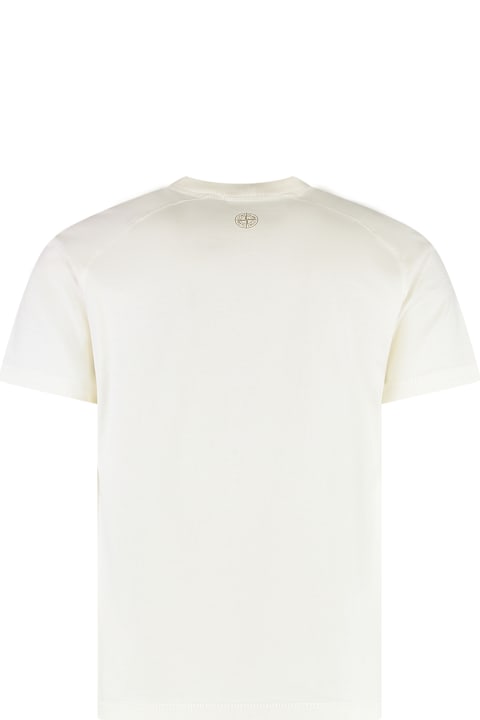 Fashion for Men Stone Island Cotton Crew-neck T-shirt
