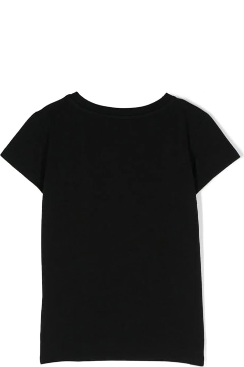 T-Shirts & Polo Shirts for Girls Balmain Balmain T-shirts And Polos Black